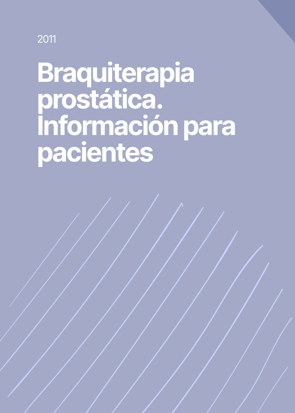 Braquiterapia prostática. Información para pacientes